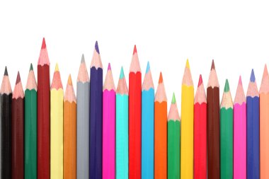 Colorful pencils clipart