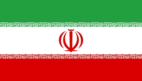 Drapeau de l'Iran — Photo
