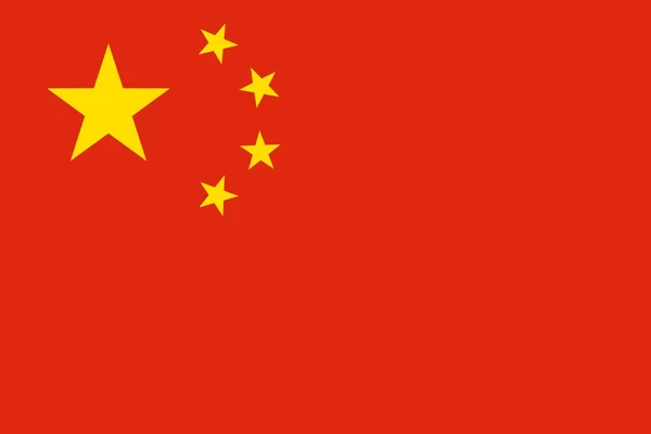 stock image Flag of china