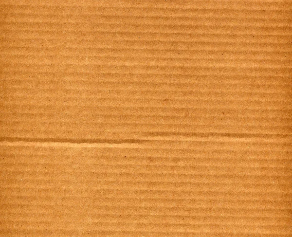Brun och rektangulära kartong — Stockfoto