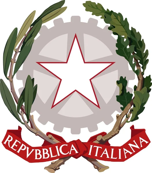 Italian coat of arms — Stock Photo, Image
