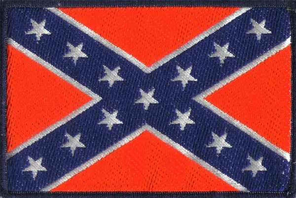 Estados de bandeira confederados da América — Fotografia de Stock