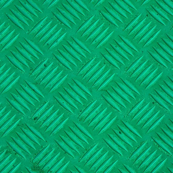 Telha de metal verde — Fotografia de Stock