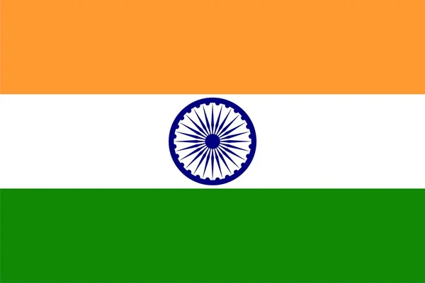 Bandiera dell'India — Foto Stock