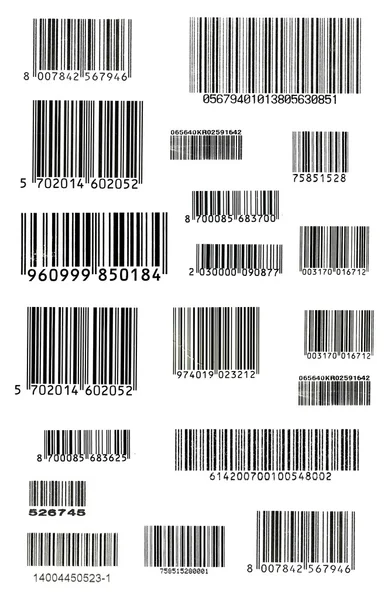 Bando de códigos de barras Imagem De Stock