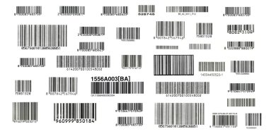 Barcode background clipart