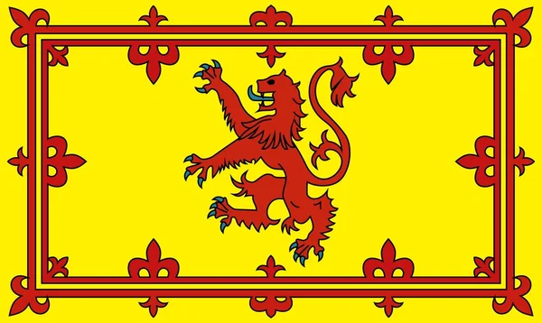 Skottlands flagga Stockbild
