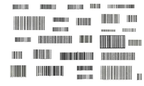 Strepen voor barcode — Stockfoto