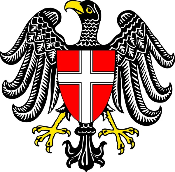 Coat of arms of Vienna — Stock Photo, Image