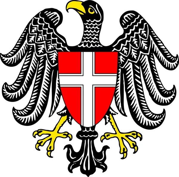 Wappen Wiens Stockfoto