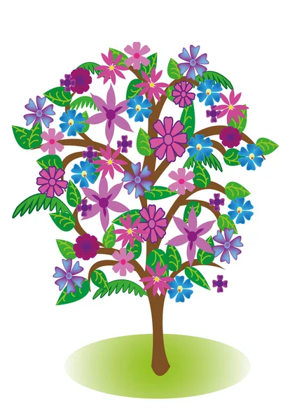 Árvore de floração —  Vetores de Stock