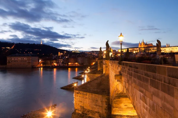 Ponte Carlo. Praga. Repubblica ceca . — Foto Stock