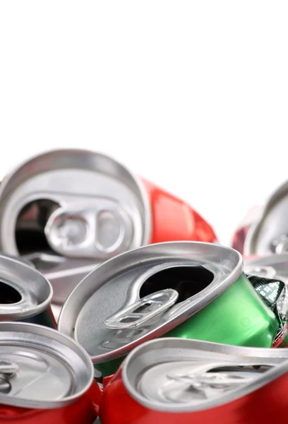 Cans for Recycling — Stock Photo, Image