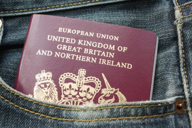 United Kingdom Passport clipart