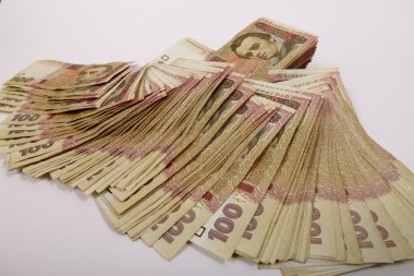 Ukraynalı para notlar paketleri