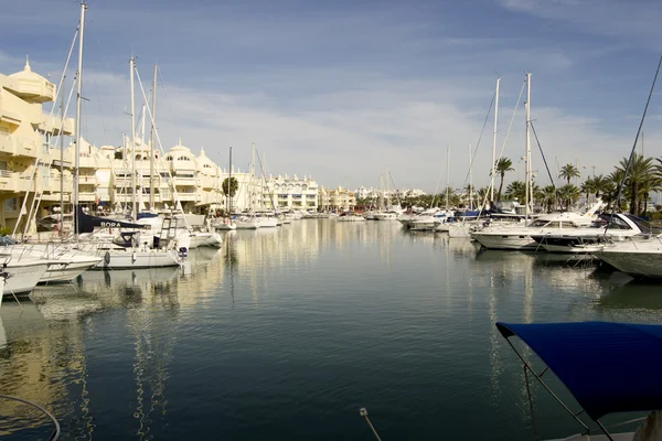 Port del marbella — Zdjęcie stockowe