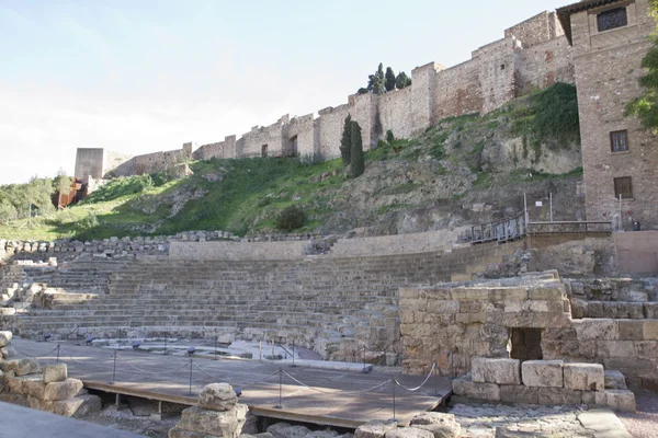 Roma Tiyatrosu malaga Stok Resim