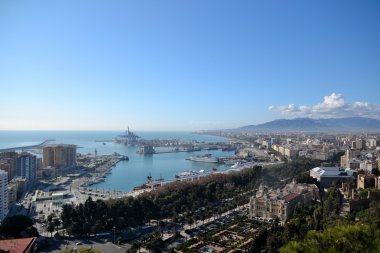 malaga sokağa bakan Kalesi