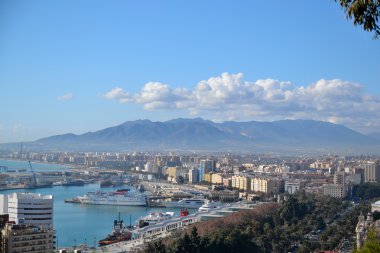 malaga sokağa bakan Kalesi