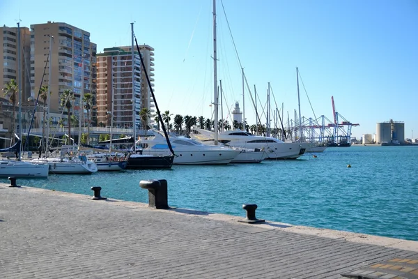 Port commercial de Malaga — Photo