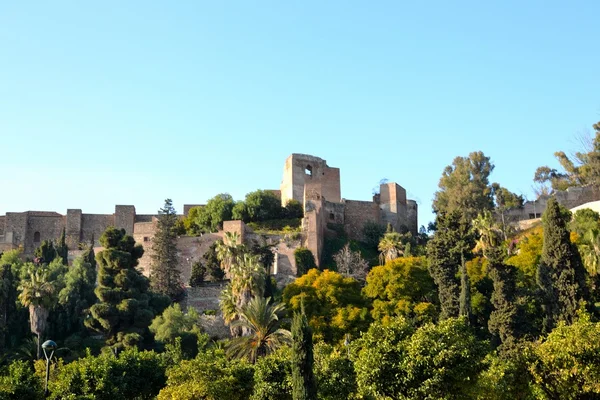 Arapça castillo malaga — Stok fotoğraf