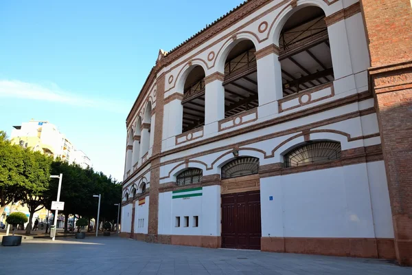Plaza av toros i malaga — Stockfoto