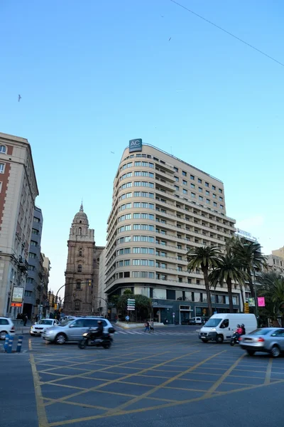 Kommunikationszentrum von Malaga — Stockfoto