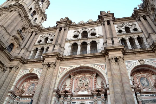 Iglesia de Málaga desde el frente —  Fotos de Stock