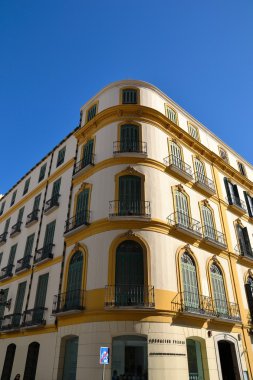 Picasso's home in Malaga clipart