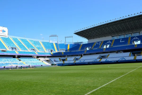 Rosaleda stadium in Malaga Stock Photo