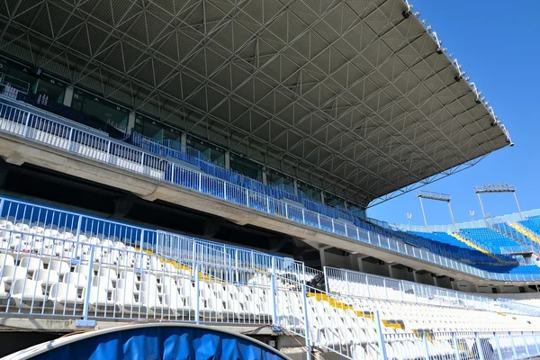 Estádio de Rosaleda em Málaga Imagem De Stock