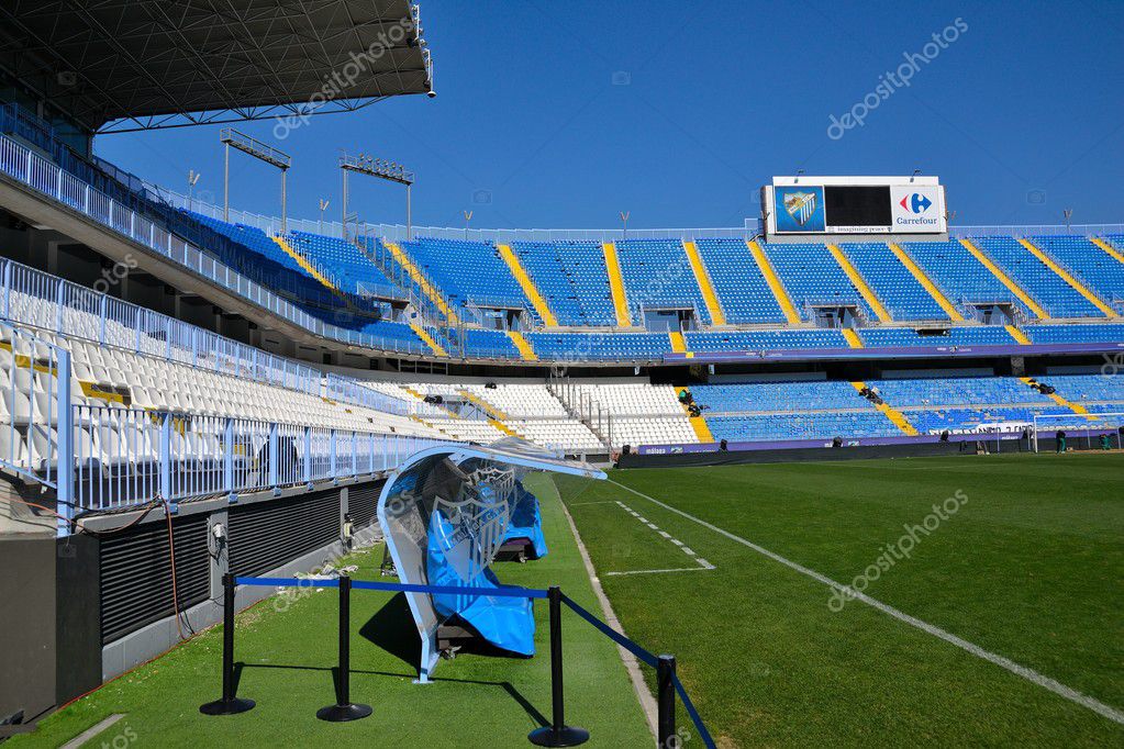 Rosaleda stadium in Malaga Stock Editorial Photo © PiotrBudzowski
