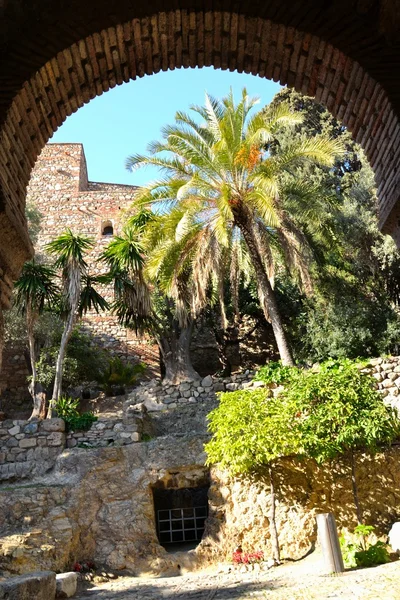İç Kale alcazaba Malaga — Stok fotoğraf