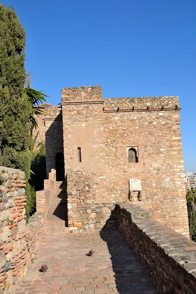 İç Kale alcazaba Malaga — Stok fotoğraf