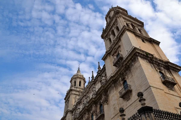 Jaen şehir içinde İspanyolca katedral — Stok fotoğraf