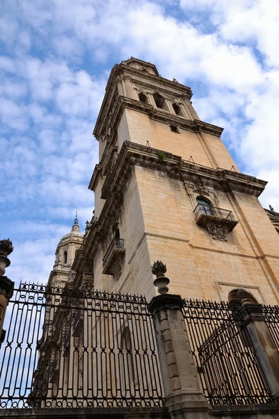 Spanish Cathedral in City of Jaen — Stock Photo, Image