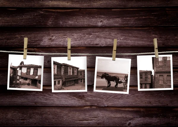 Историческая концепция фотографии турецкого дома Стоковая Картинка
