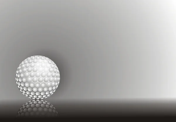 stock image Golf ball isolated on white