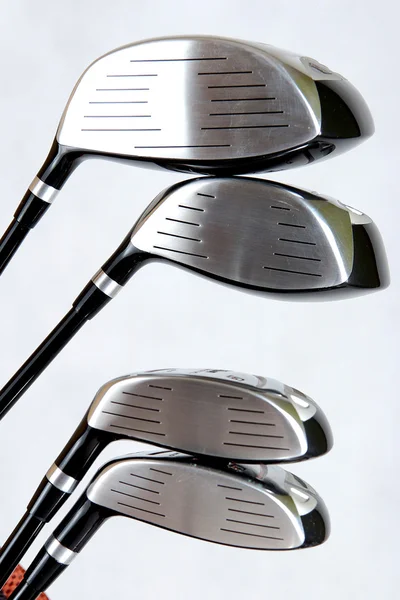 Clubes de golfe em branco — Fotografia de Stock
