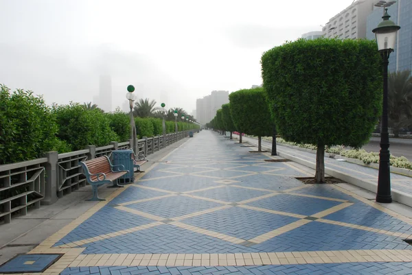 stock image The corniche in Abu Dhabi