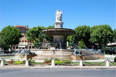 Aix en provence (south of France) clipart