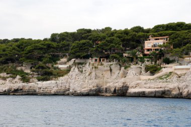 Calanques Marsilya arasındaki cassis