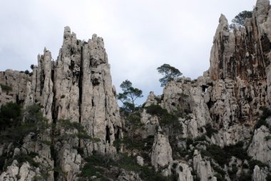 Calanques Marsilya arasındaki cassis