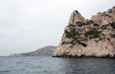 Calanques Marsilya arasındaki cassis