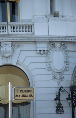 Promenade des Anglais üzerinde