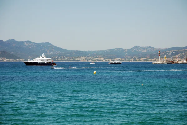 Vista al mar en Cannes — Foto de Stock