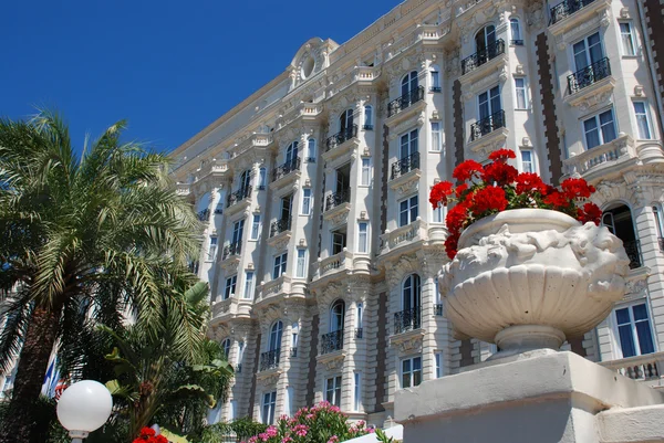 Hotel de luxo em Cannes — Fotografia de Stock
