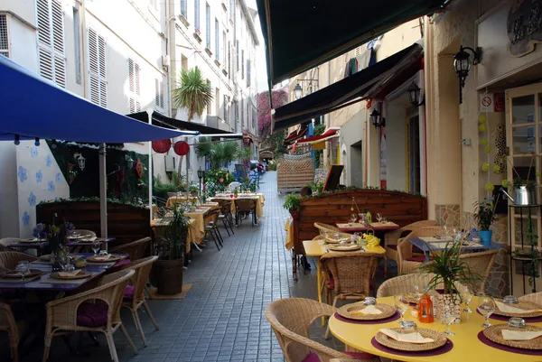 Restaurantes na Provença — Fotografia de Stock