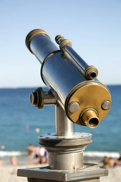 stock image Old telescope