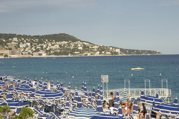 Beach in Nice — Stock Photo, Image